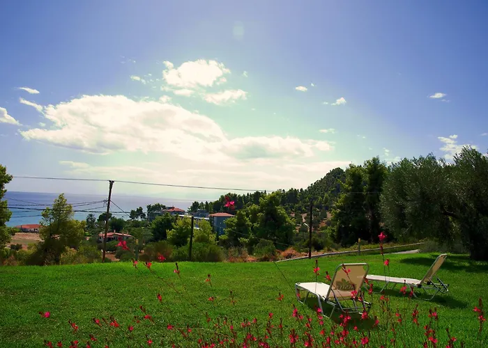 别墅 Ipsipili With Sea Views And Private Garden 波塞蒂